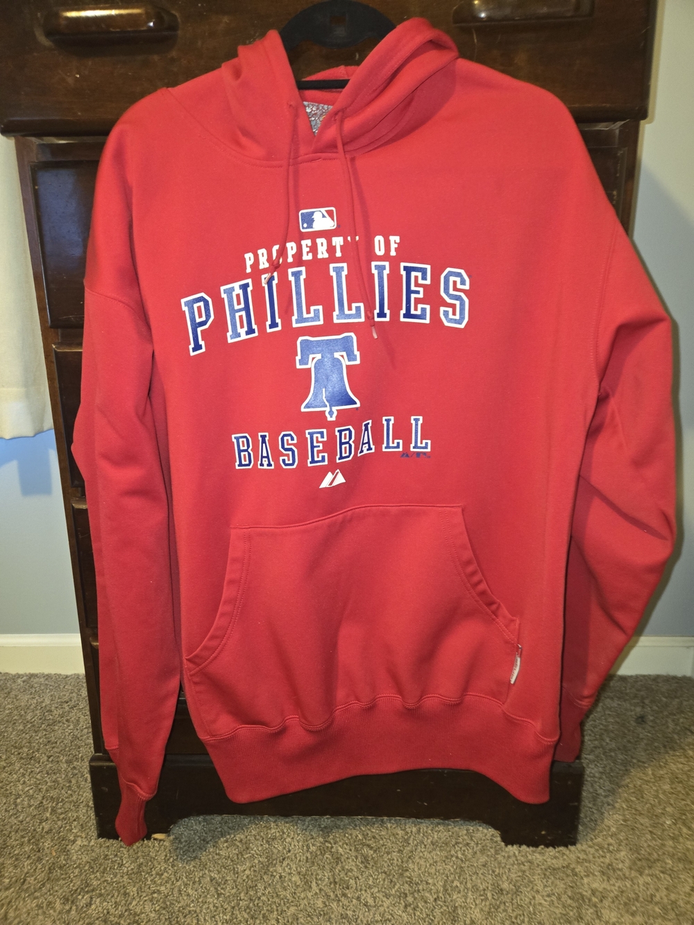 Philadelphia Phillies Red Hooded Sweatshirt
